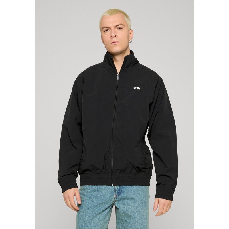 UNFAIR ATHLETICS Curved Crushed Nylon Tracktop