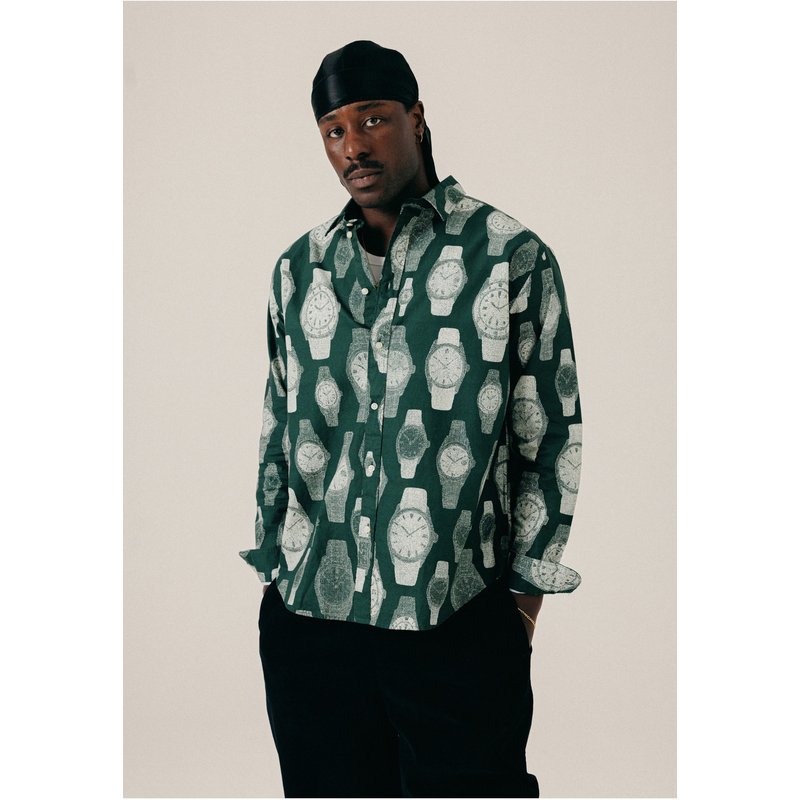 BLKVIS Allover Printed Shirt