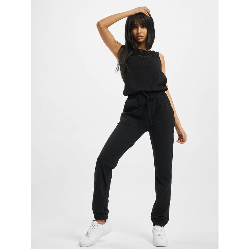 Urban Classics Ladies Lace Block Jumpsuit