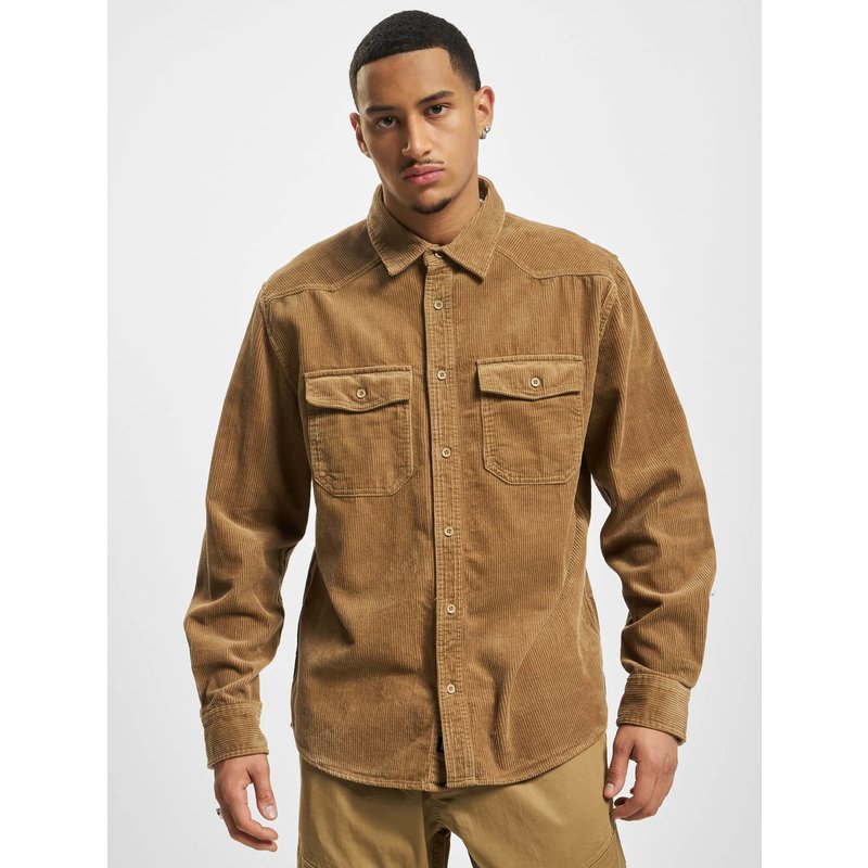 Brandit Corduroy Classic Shirt Long Sleeve