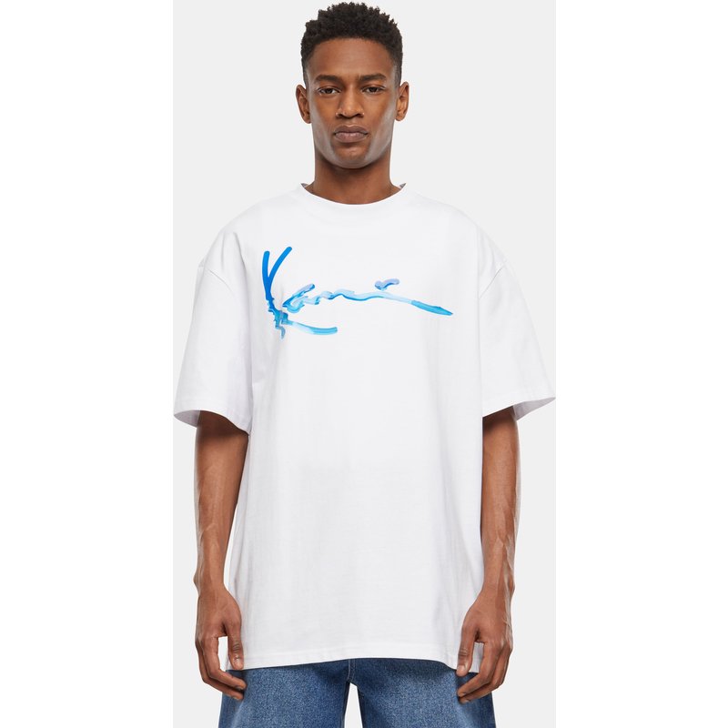 Karl Kani Water Signature T-Shirt White
