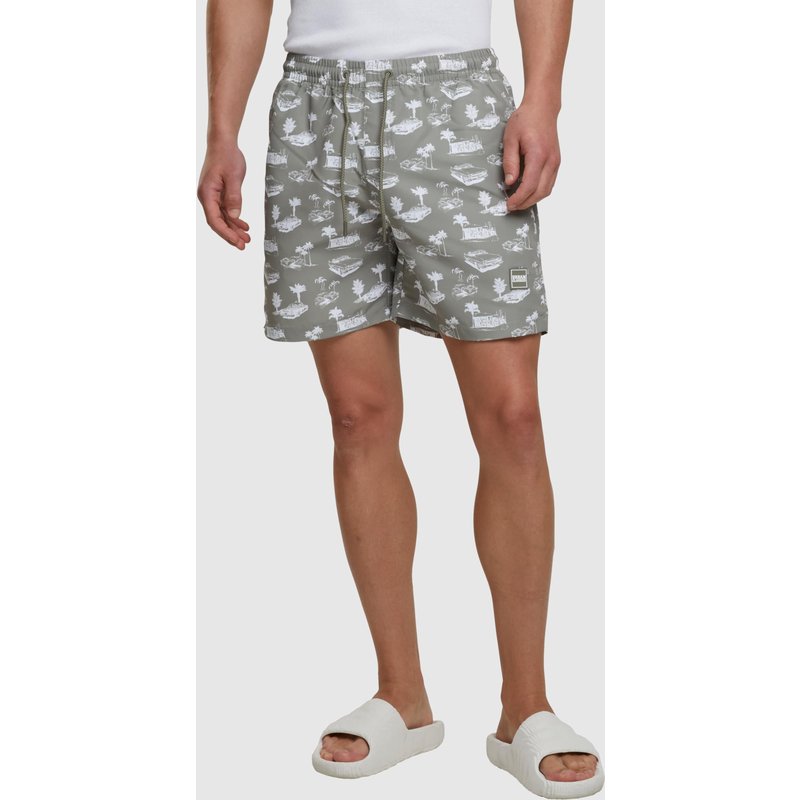 Urban Classics Pattern Swim Short