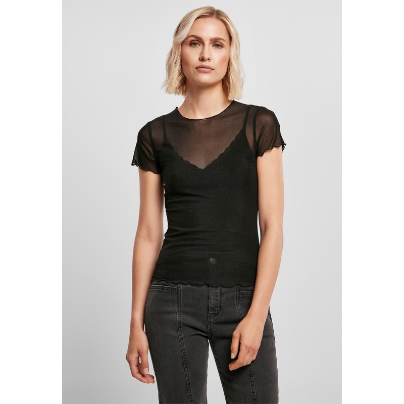 Urban Classics Ladies Mesh Tee
