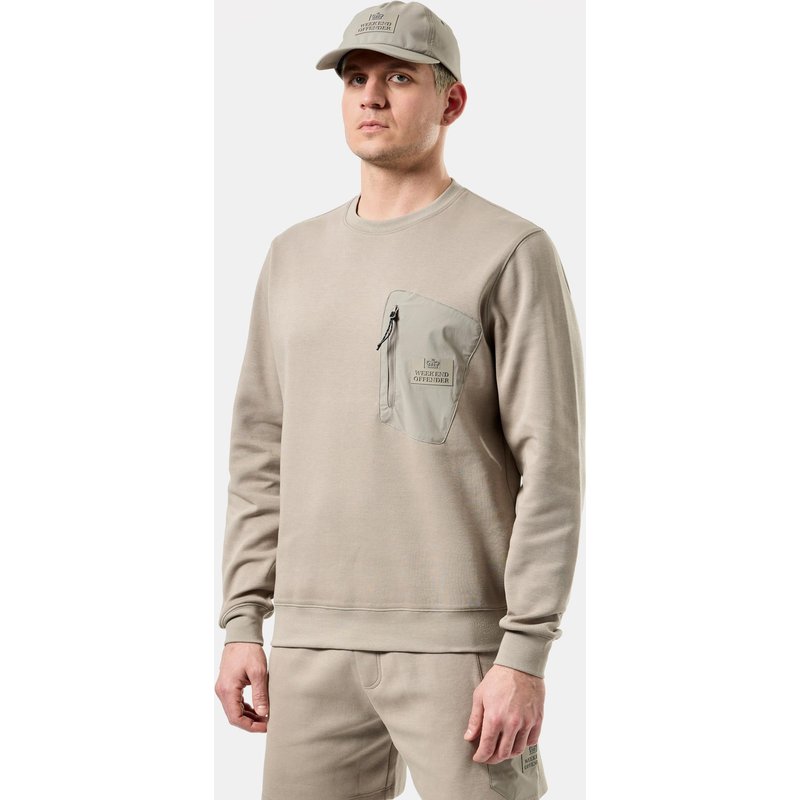 Weekend Offender SAN TELMO POLYAMIDE POCKET SWEAT