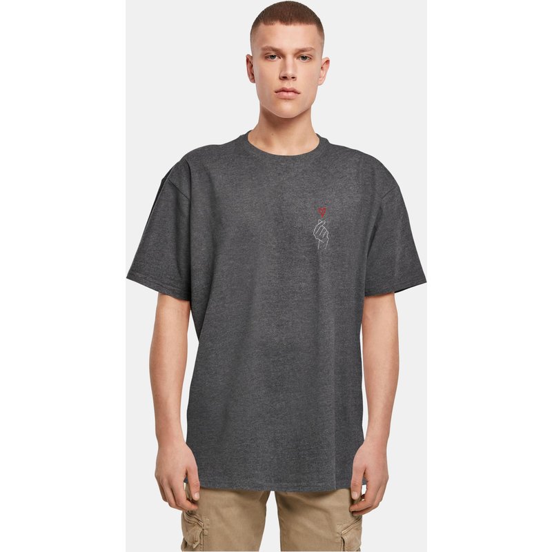 Merchcode POD K Heart Heavy Oversized Tee