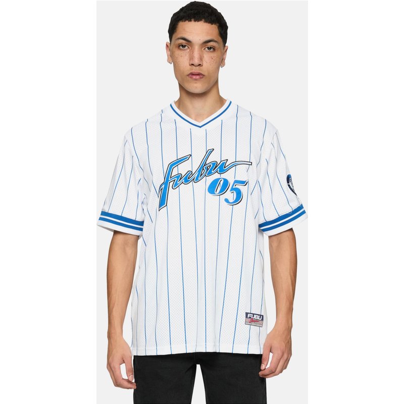 FM232-012-1 FUBU Retro Pinstripe Jersey