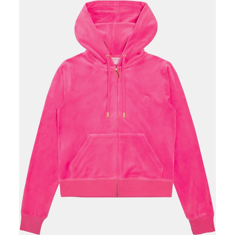 Juicy Couture DACH ADDISON VELOUR ZIP HOODIE