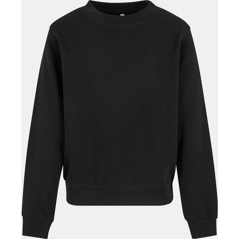 Urban Classics Girls Oversized Light Terry Crewneck Pullover