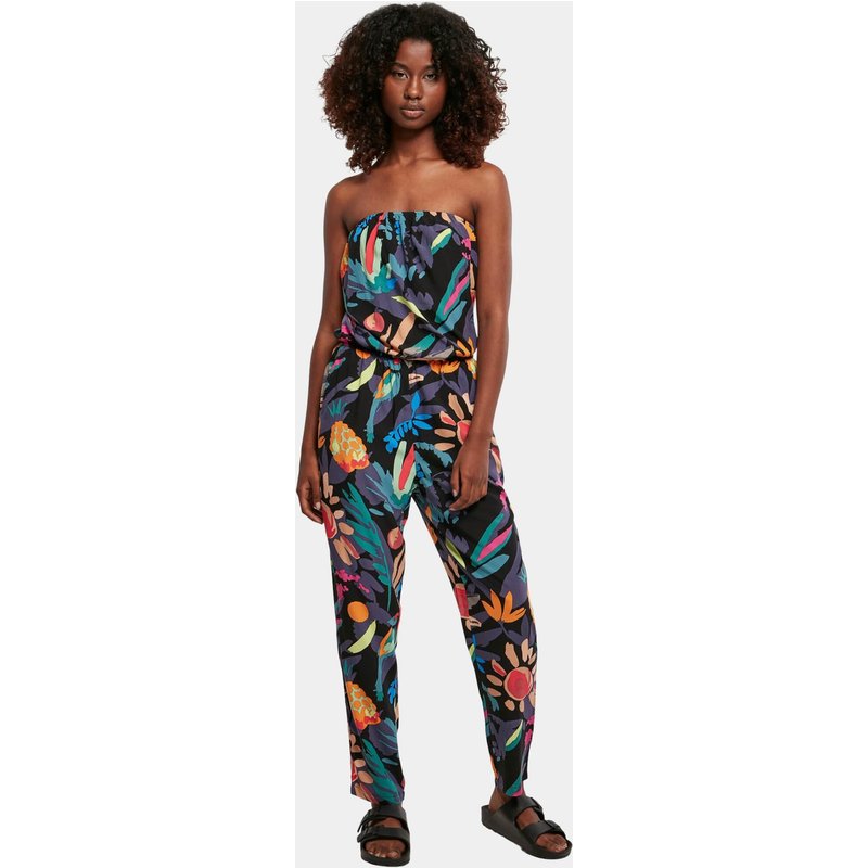 Urban Classics Ladies Viscose Bandeau Jumpsuit