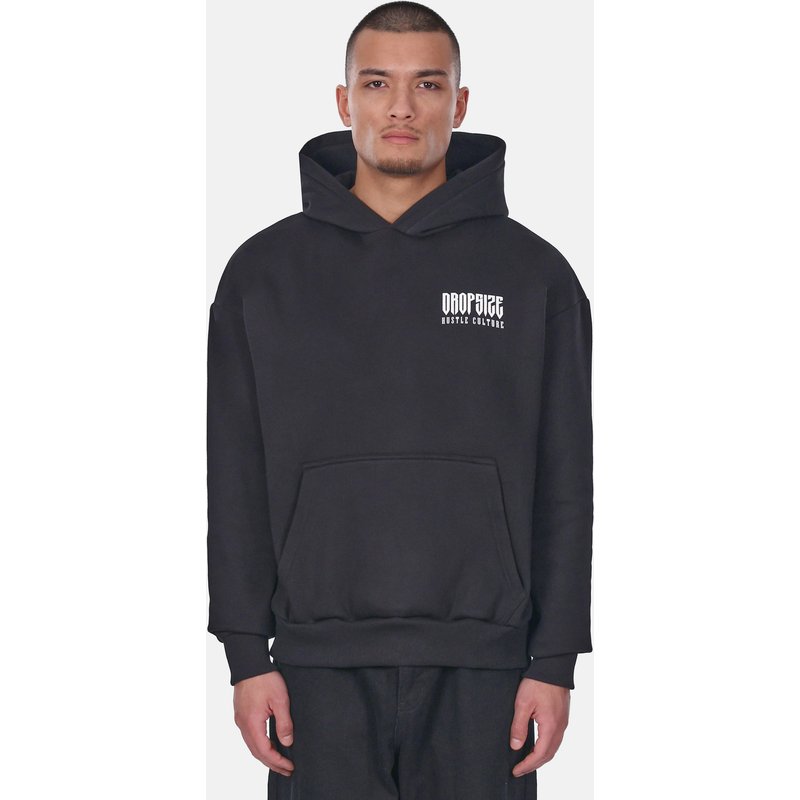 Dropsize HEAVY OVERSIZE EMBO HOODIE