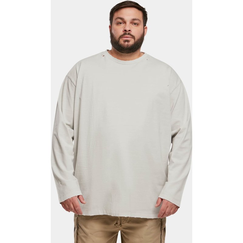 Urban Classics Oversized Distressed Longsleeve