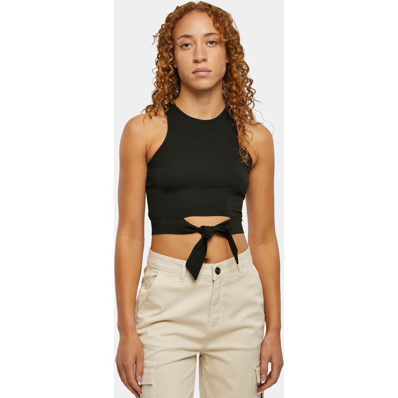 Urban Classics Ladies Cropped Knot Top