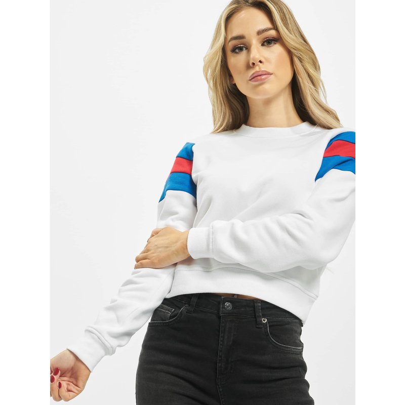 Urban Classics Ladies Sleeve Stripe Crew