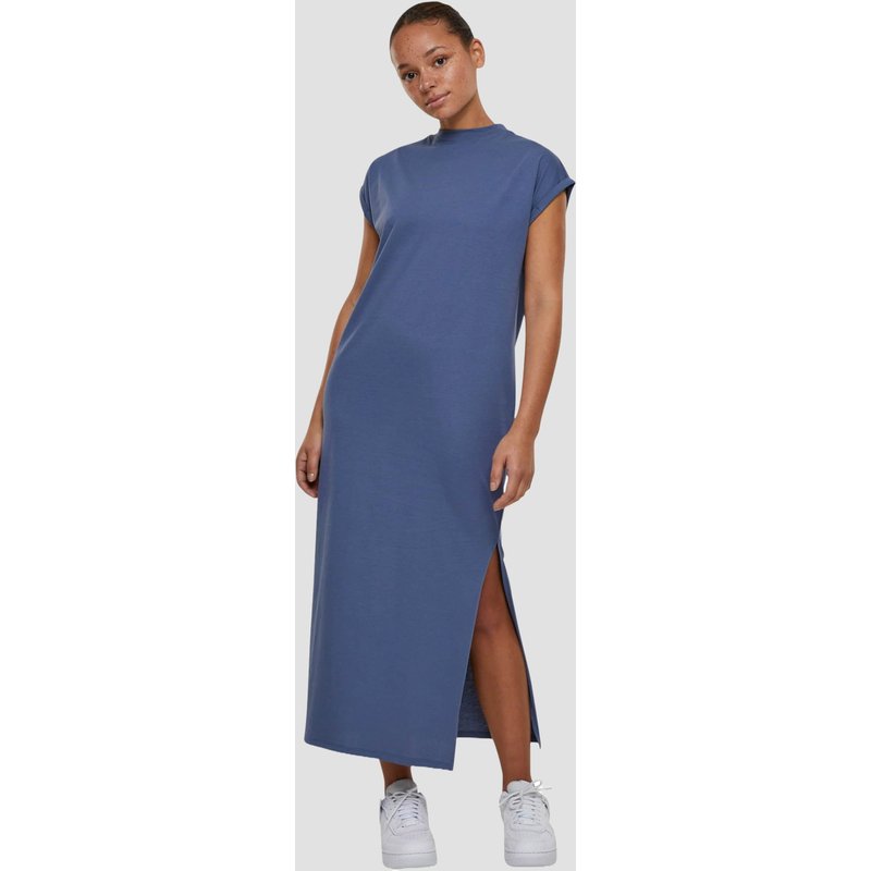 Urban Classics Ladies Long Extended Shoulder Dress