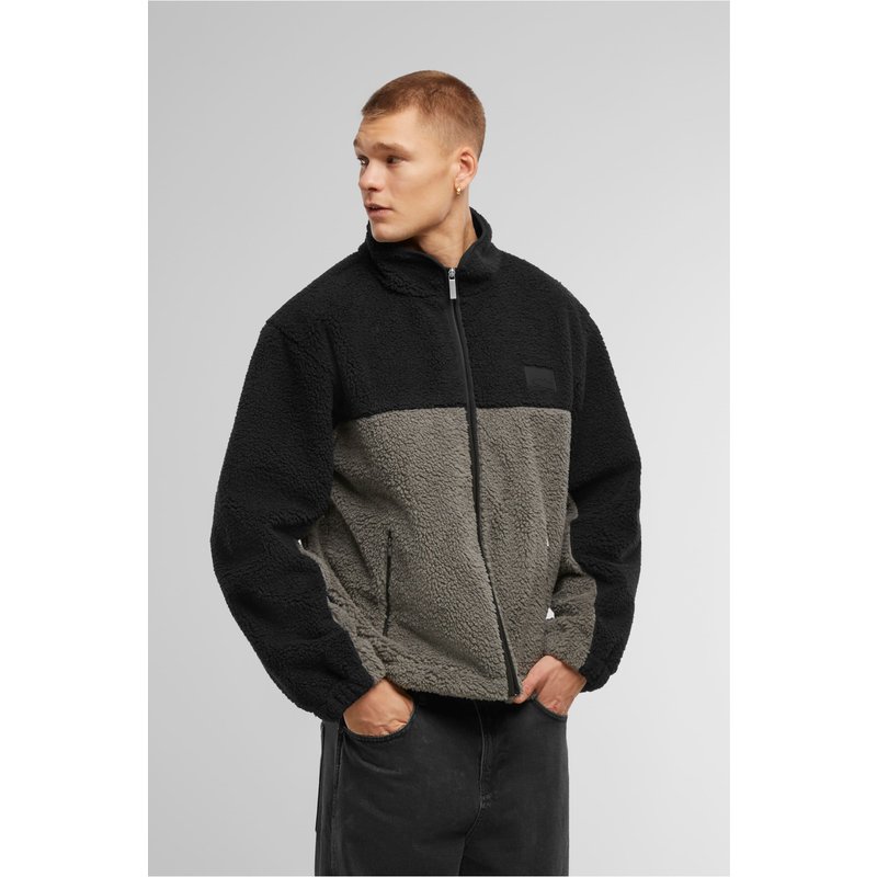Karl Kani Signature Rubber Patch Teddy Zip Jacket