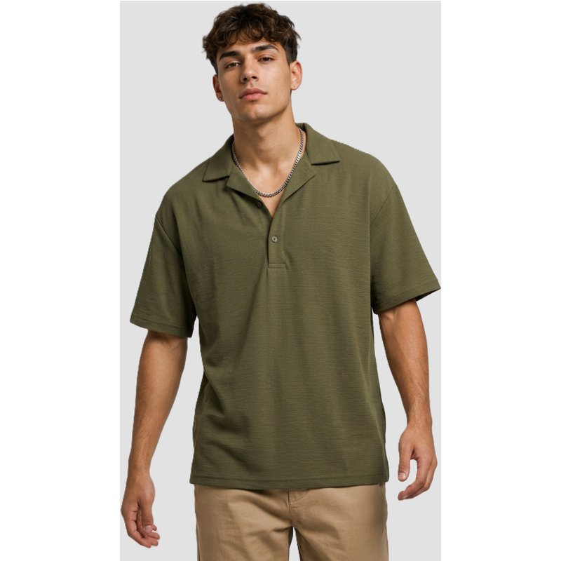 2Y Premium Wrinkled Textured Blouse Hemd