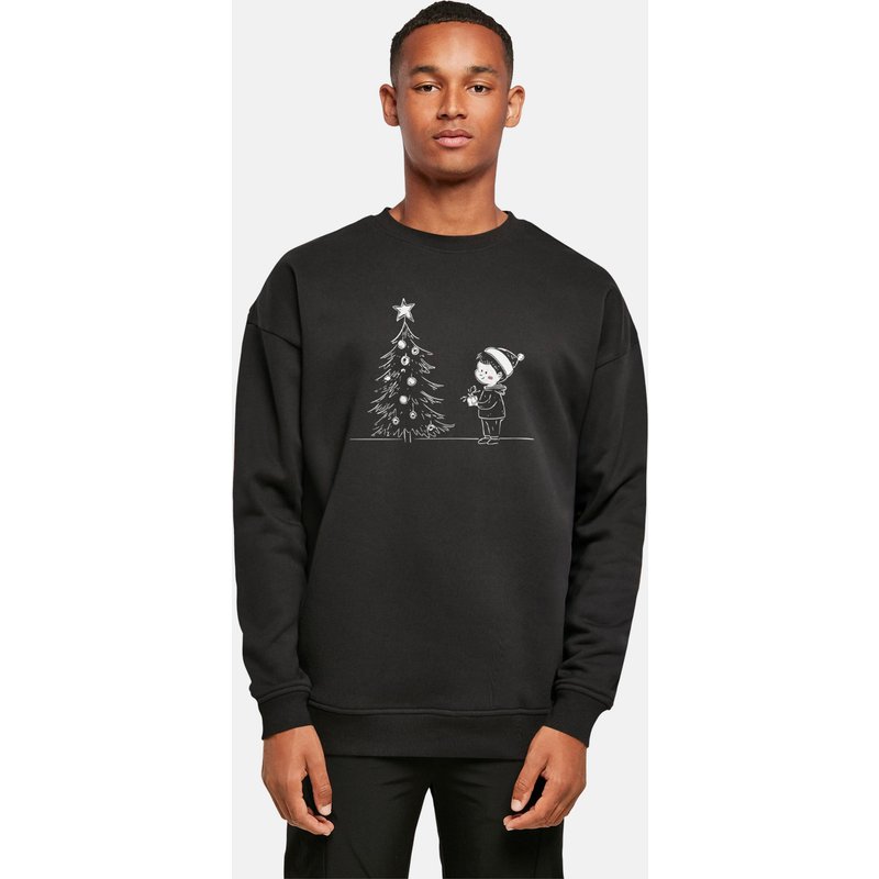 Merchcode Christmas Cute Kid Crewneck