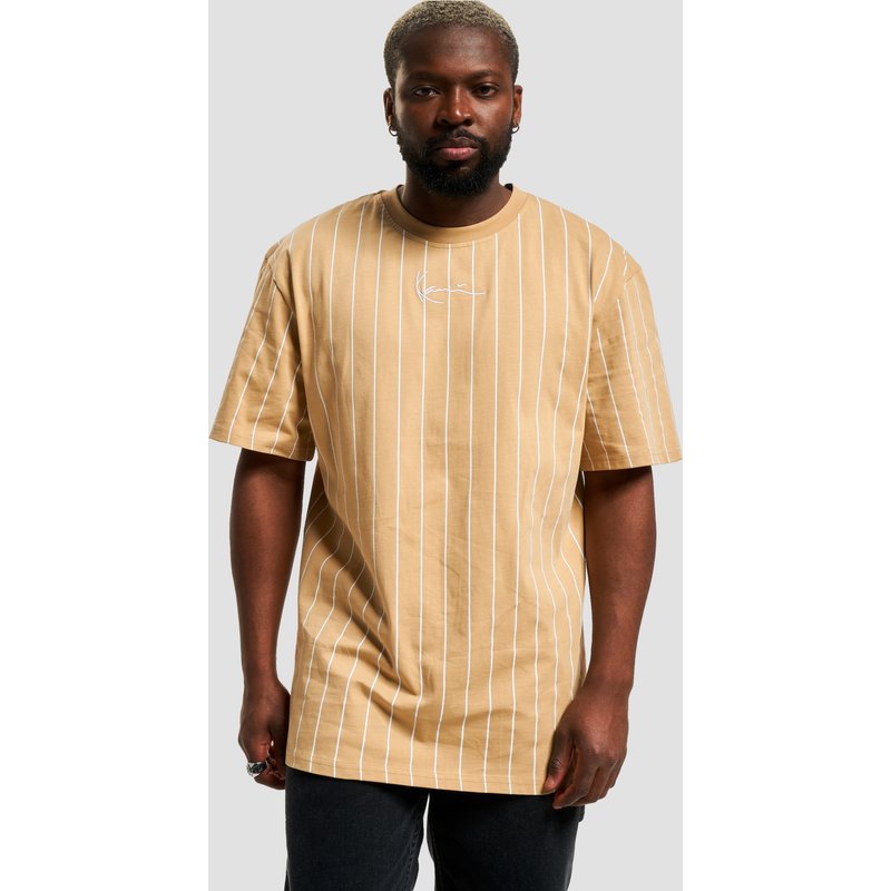 Karl Kani Small Signature Pinstripe Tee