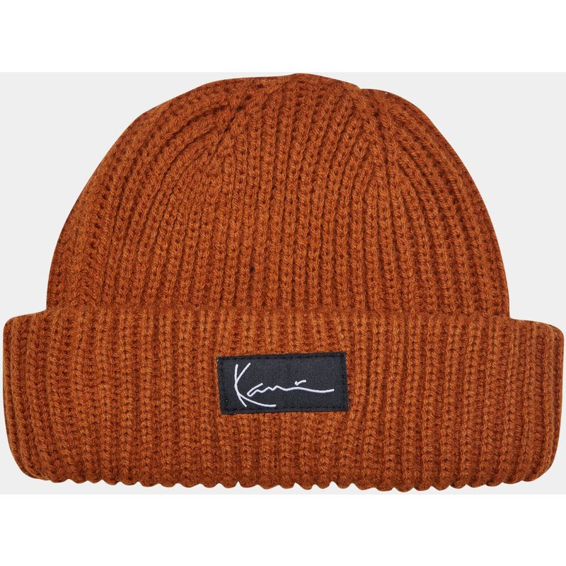 Karl Kani KA224-001-2KK Small Signature Fisherman Beanie cognac