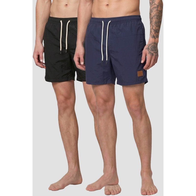 Urban Classics Block Swim Short 2-Pack