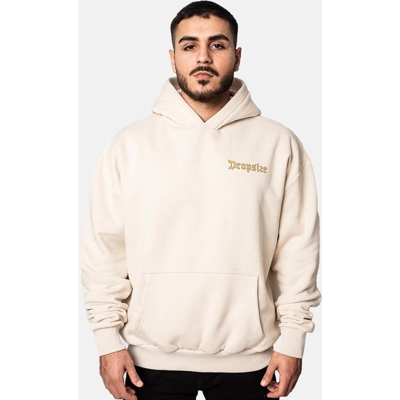 Dropsize Heavy Oversize White Dove 2.0 Hoodie