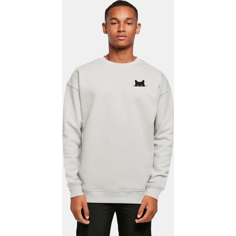 Merchcode Halloween - Cat Crewneck
