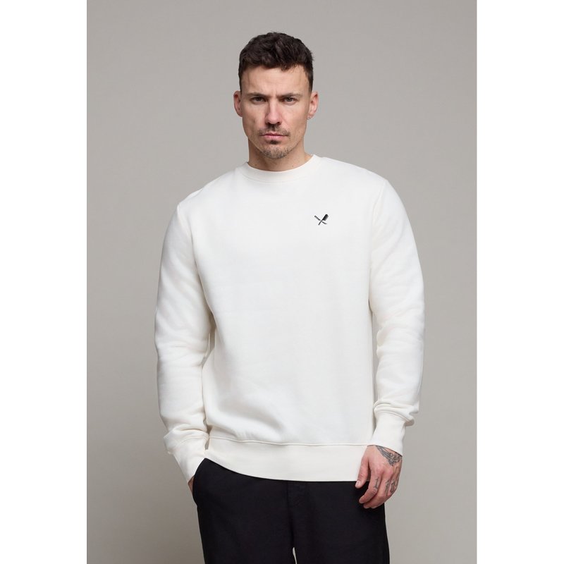 Distorted People Classic Crew Neck Peached
