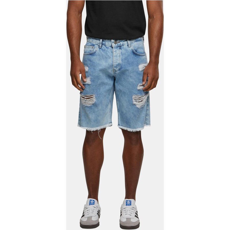 2Y Premium Destroyed Denim Short