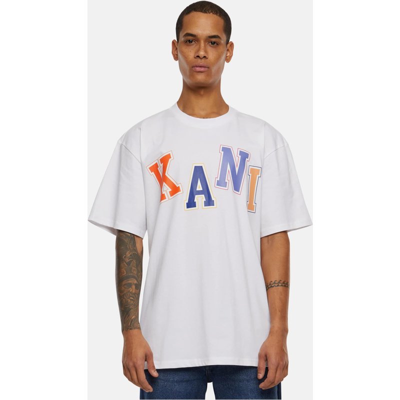 Karl Kani Woven Signature Multicolor Logo Tee