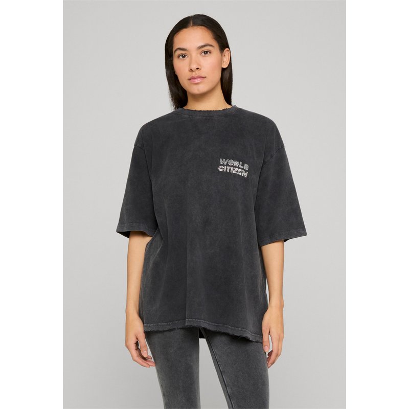 Felicious Vinatge Oversize T-Shirt Rhinestones