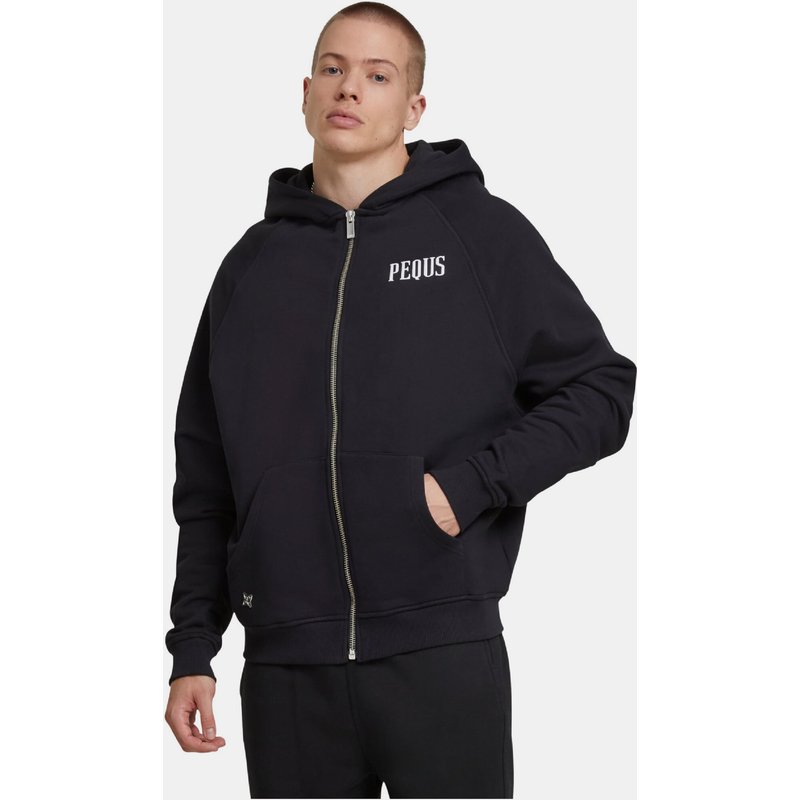 PEQUS Back Logo Zip Hoodie