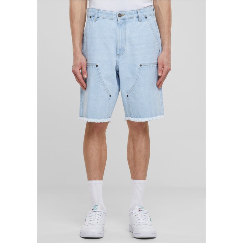 Urban Classics Open Edge Two Knee Denim Short