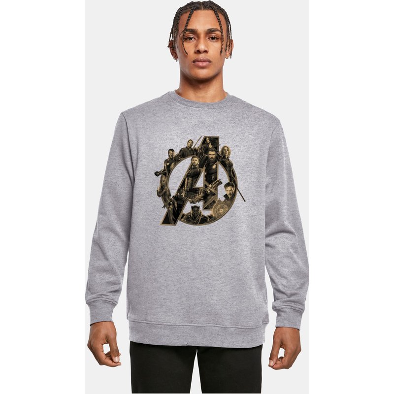 Absolute Cult Avengers Infinity War - Logo Crewneck