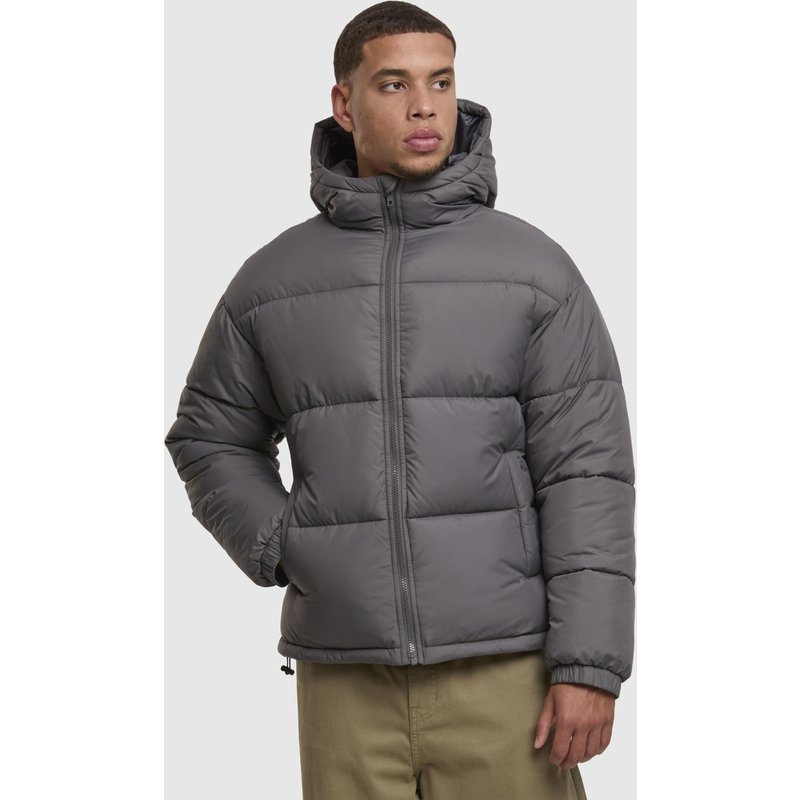 Urban Classics Basic Puffer Jacket With Hood