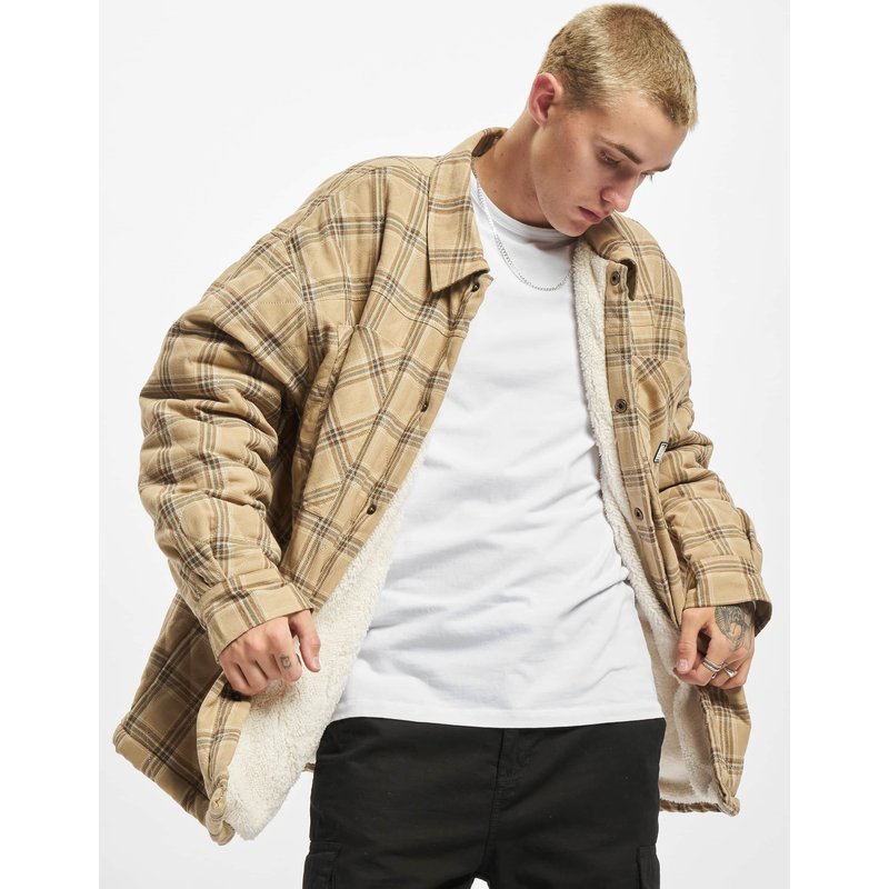 Southpole Flannel Quilted Shirt Jacket