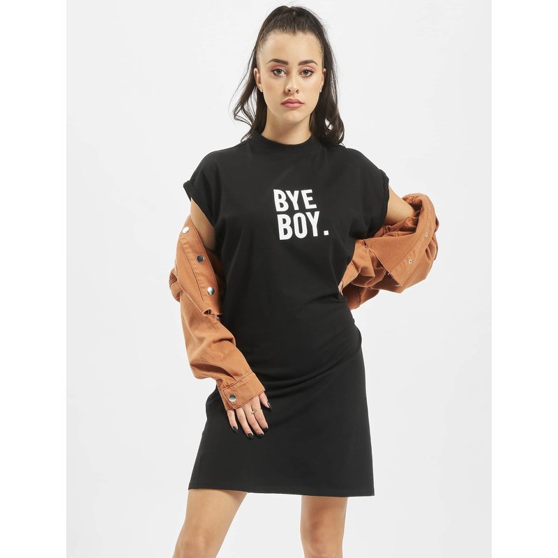 Mister Tee Ladies Bye Boy Extended Shoulder Dress
