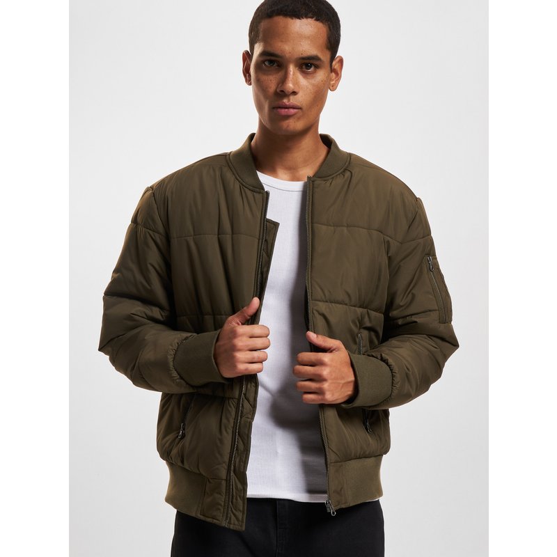 Urban Classics Basic Quilt Bomber Jacket