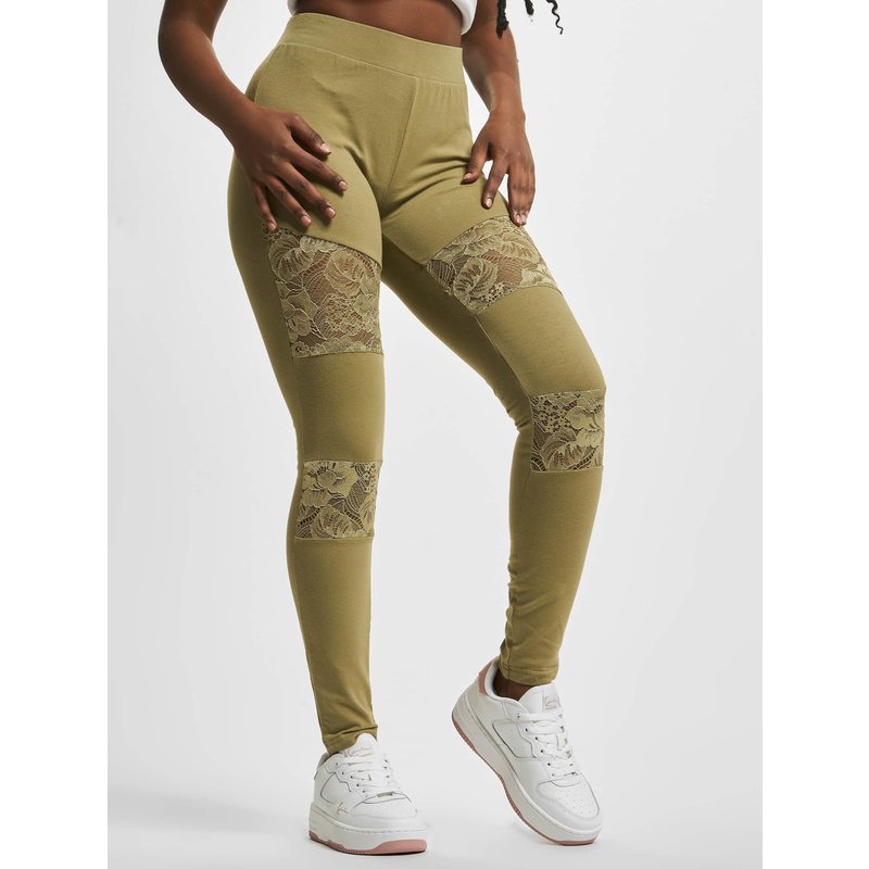 Urban Classics Ladies Laces Inset Leggings