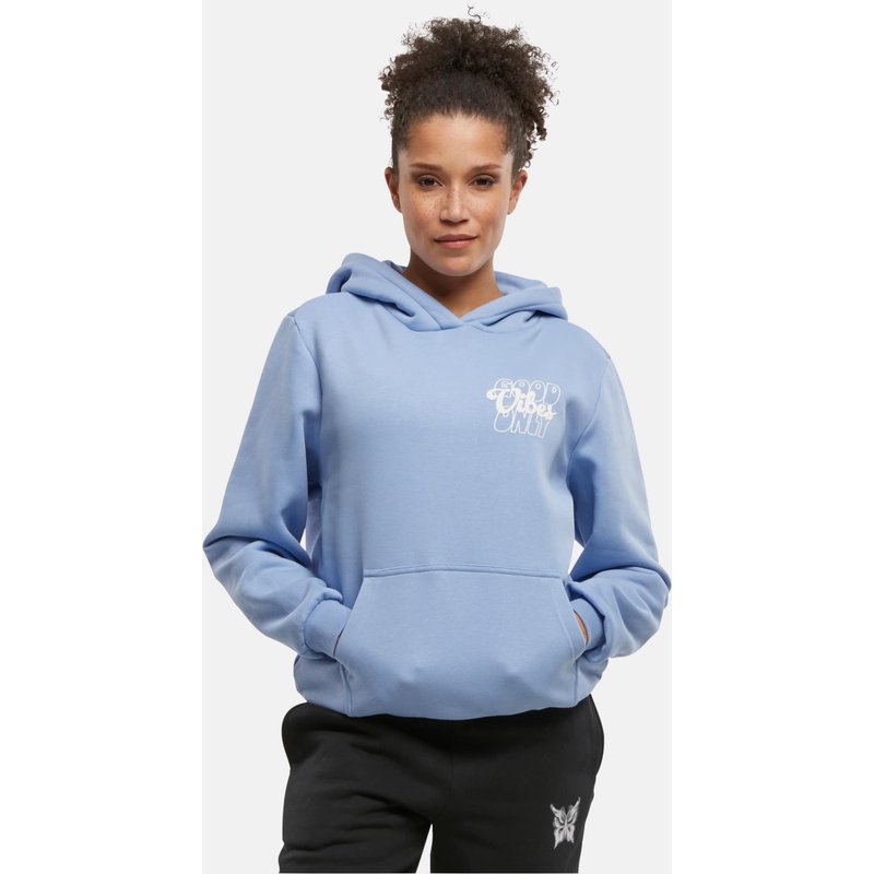 Miss Tee Good Vibes Ladies Fluffy Hoody