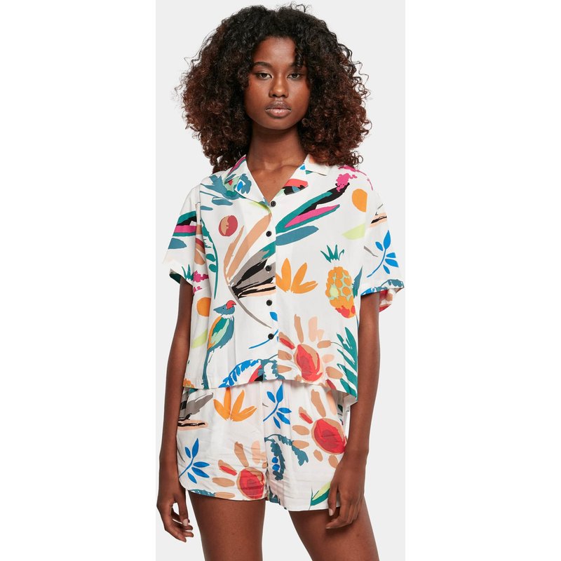 Urban Classics Ladies Viscose Resort Shirt
