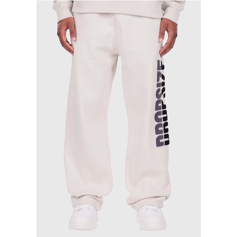 Dropsize SPLIT FROTTEE EMBO SWEATPANT