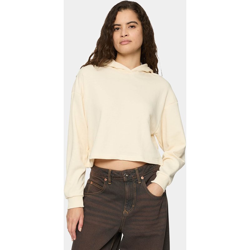 Urban Classics Ladies Oversized Cropped Light Terry Hoodie