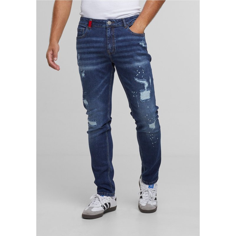 2Y Premium EMILIO RIPPED SLIM FIT JEANS