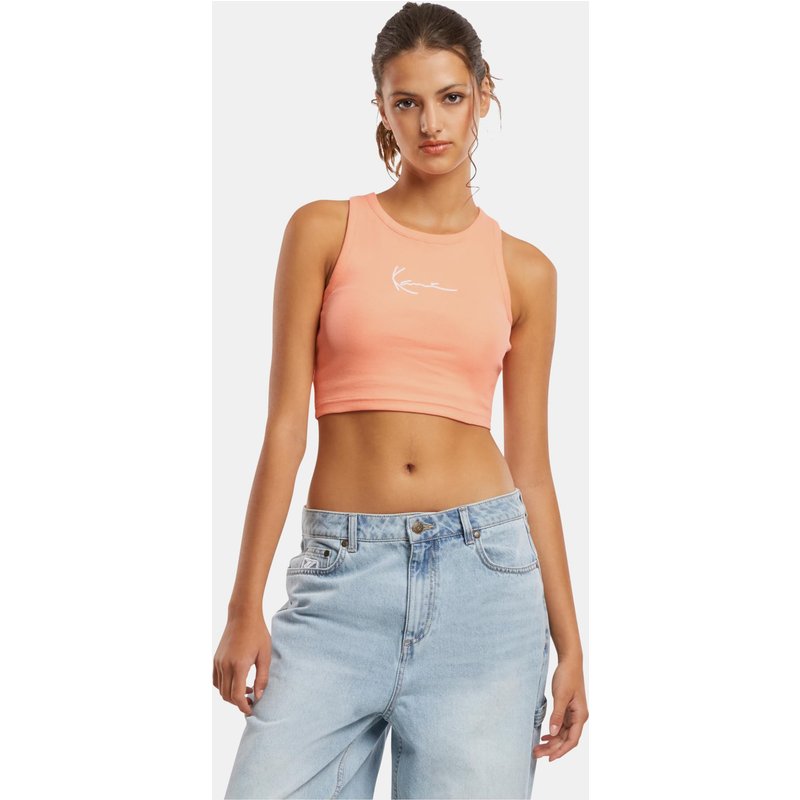 Karl Kani Small Signature Essential Racer Rib Top