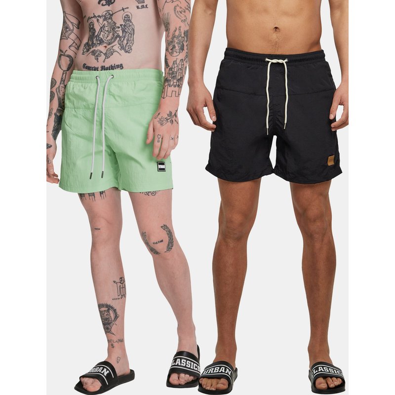 Urban Classics Block Swim Short 2-Pack