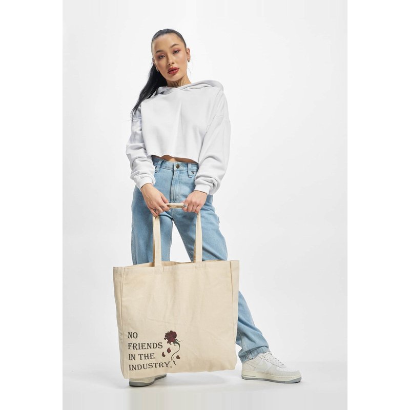 Mister Tee No Friends Oversize Canvas Tote Bag