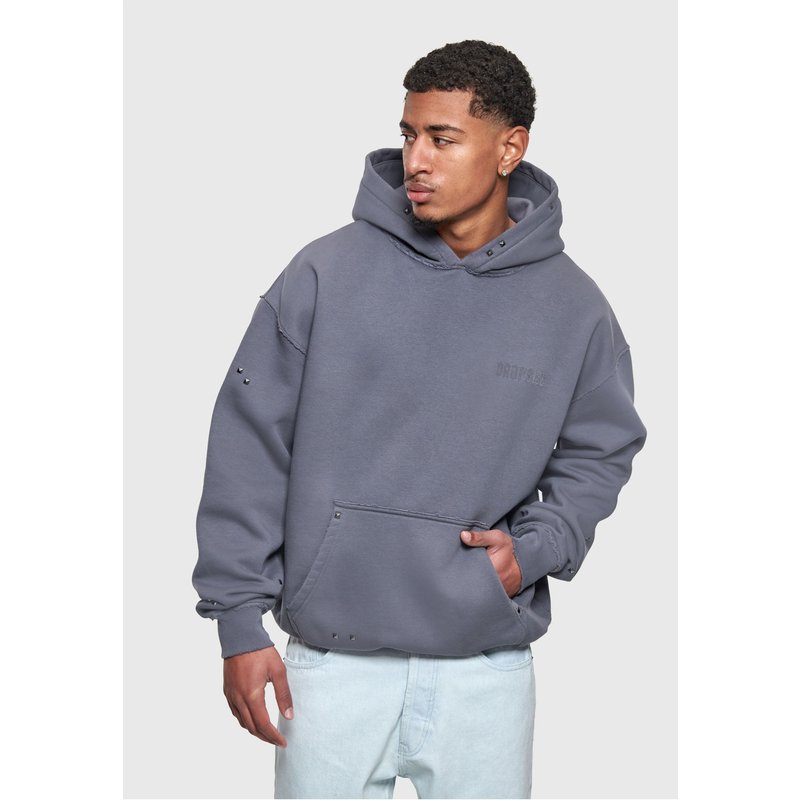 Dropsize HEAVY OVERSIZE STRONG RIVETS HOODIE