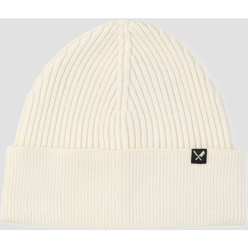 Distorted People Patent Rib Beanie