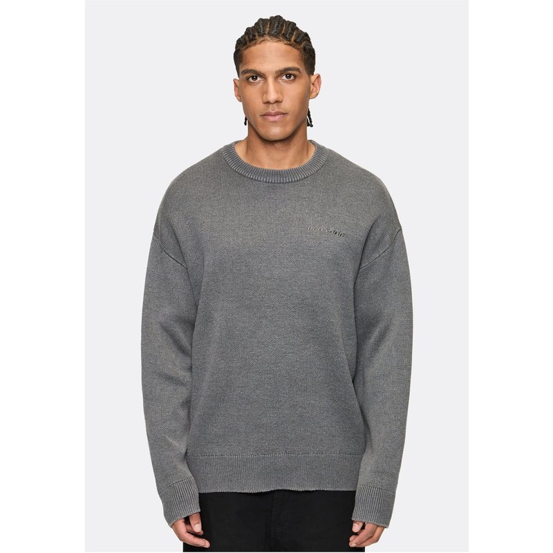 PEGADOR LOGO OVERSIZED RIBBED KNIT SWEATER