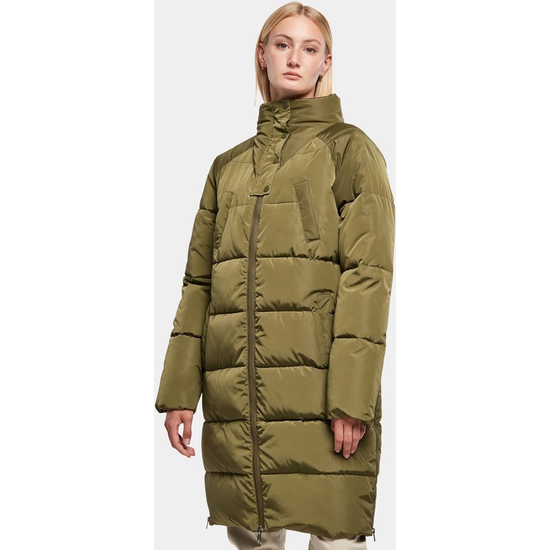 Urban Classics Ladies High Neck Puffer Coat
